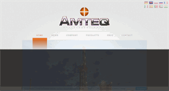 Desktop Screenshot of amteq-group.com